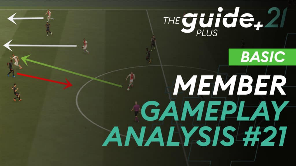 Read more about the article Working On Your Patience – Observing Opposition Defenders, Covering The Ball, Not Rushing The Passes | TG+ Member Analysis #21