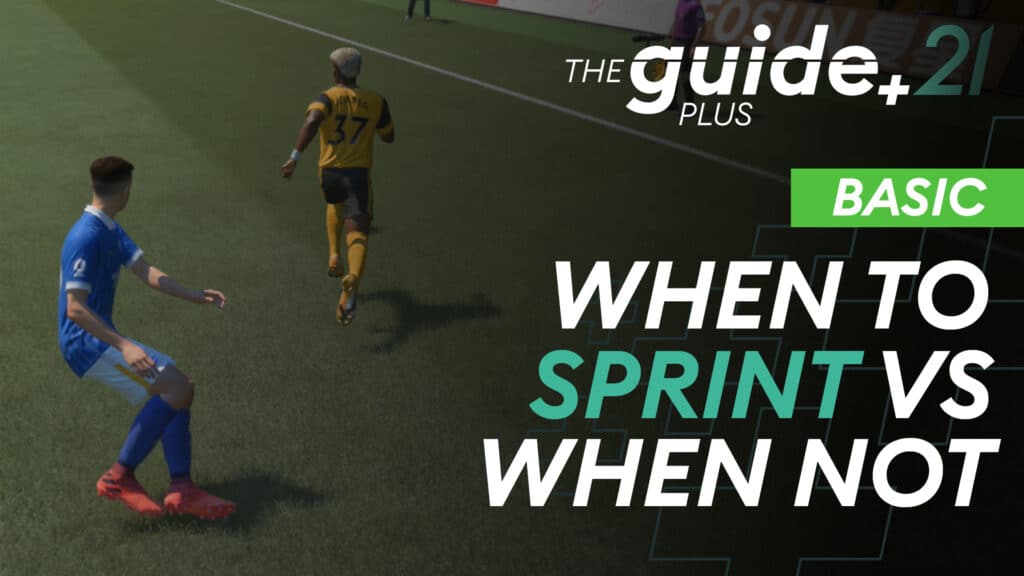 Read more about the article When to sprint vs. when not to sprint – The best use of the two dribbling techniques