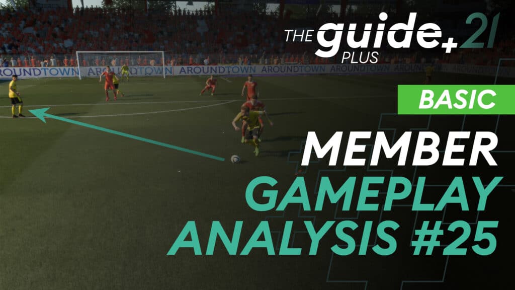 Read more about the article Giving the opponent less space with your defenders & finding openings yourself in attack | TG+ Member Gameplay Analysis #25